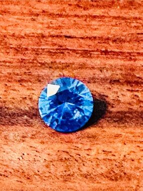 Natural Blue Cornflower Sapphire 2 Ct Round Cut Loose Gemstone